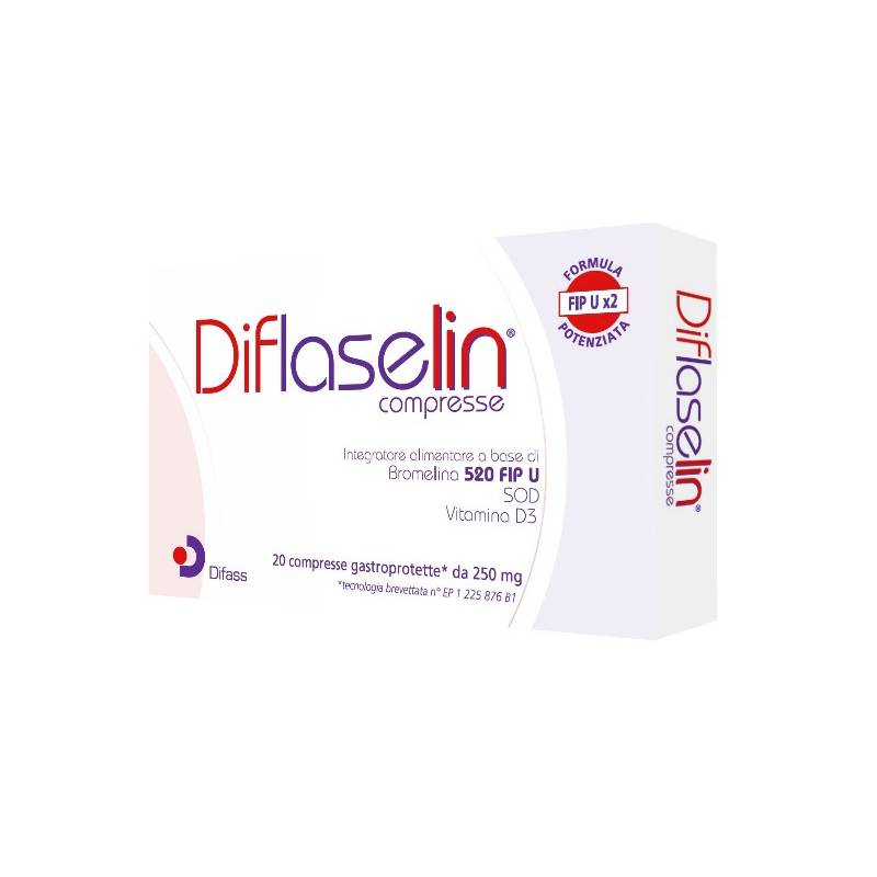 Diflaselin Integratore drenante per il benessere immunitario 20 Compresse