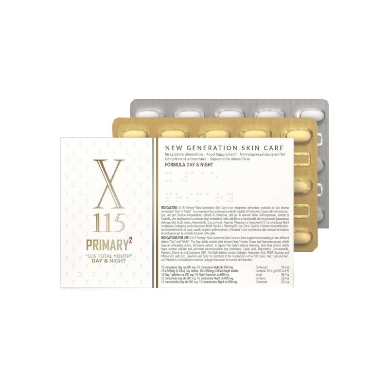 X115 Primary2 New Generation Skin Care Integratore Antiage