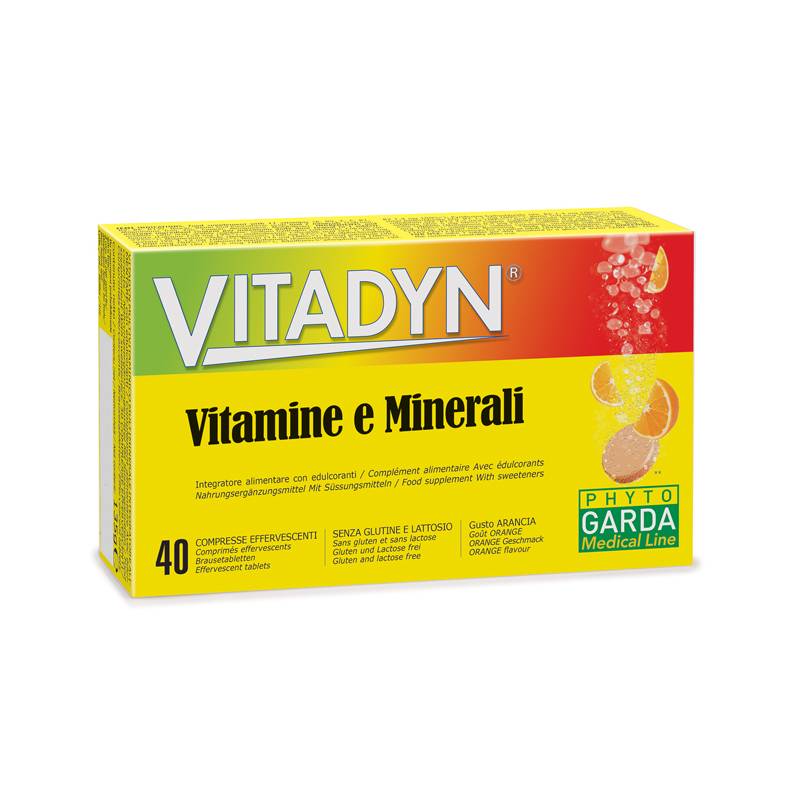 Named Vitadyn Integratore di Vitamine e Minerali 40 compresse effervescenti