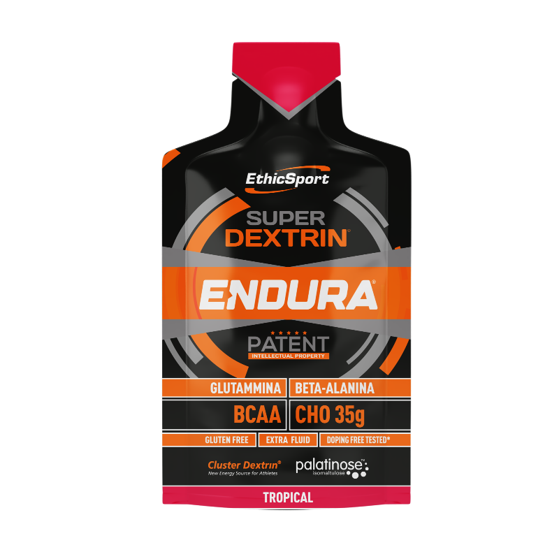 EthicSport Super Dextrin Endura Integratore Energizzante Gusto Tropical 60 ml