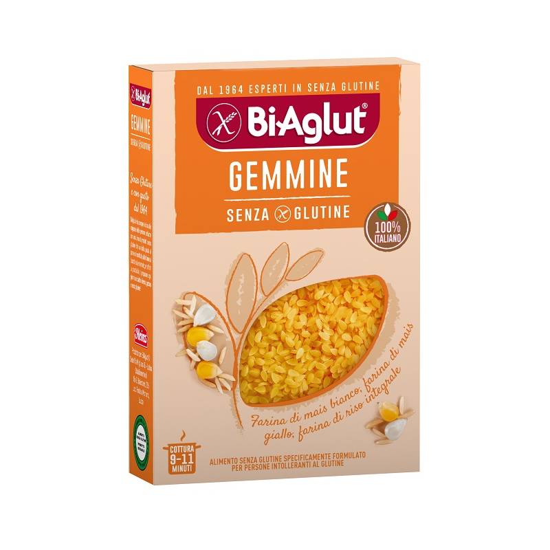 BiAglut Gemmine Pastina senza glutine per zuppe e minestre 250 g