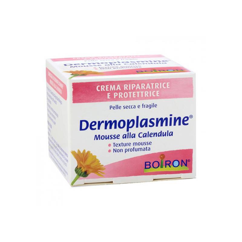 Boiron Dermoplasmine Mousse alla Calendula Pelle Secca 20 g