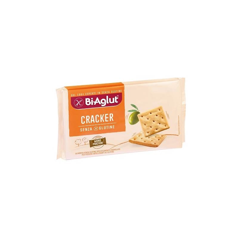 BiAglut Crackers Senza Glutine con Olio di Oliva 200 g