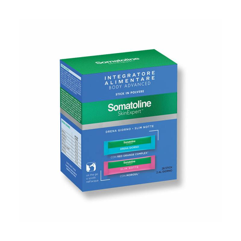 Somatoline Skin Expert Body Advanced Integratore Drenante e Snellente 28 stick