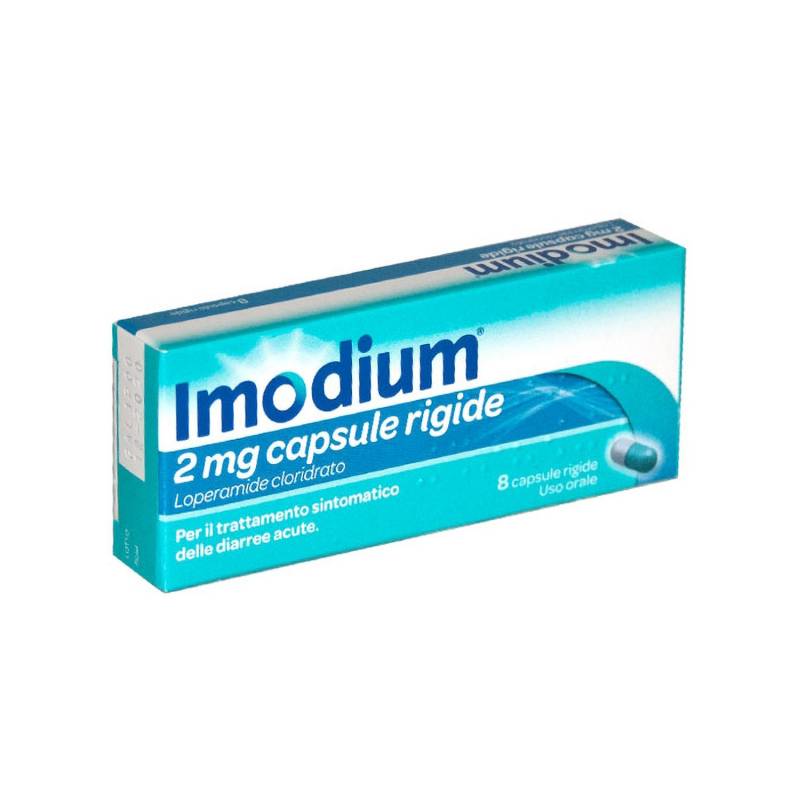 Imodium 2 mg Contro la Diarrea 12 capsule rigide