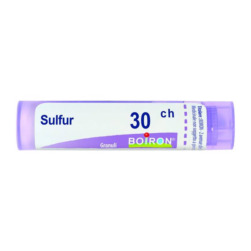 Boiron sulfur*80 granuli 30 CH contenitore multidose