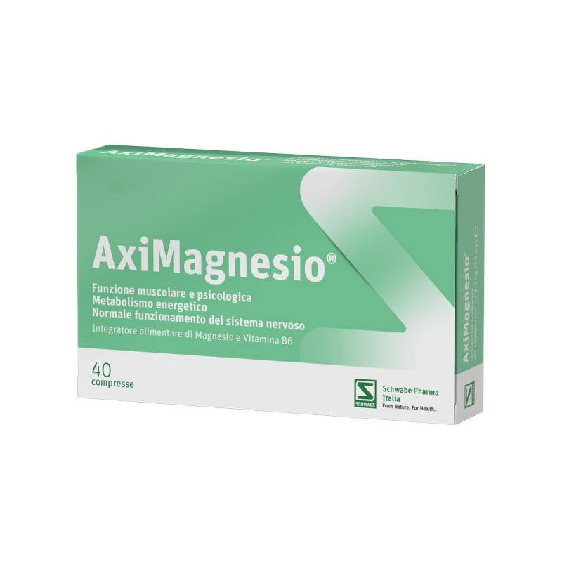 Pegaso AxiMagnesio Integratore Alimentare di Magnesio in Compresse contro Stanchezza e Affaticamento