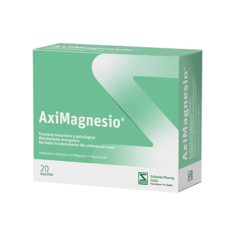 Pegaso AxiMagnesio Integratore Alimentare di Magnesio in Bustine contro Stanchezza e Affaticamento