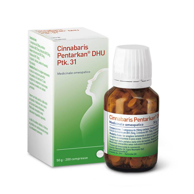 Schwabe Pharma Cinnabaris 31 PTK 200 Compresse 50 g