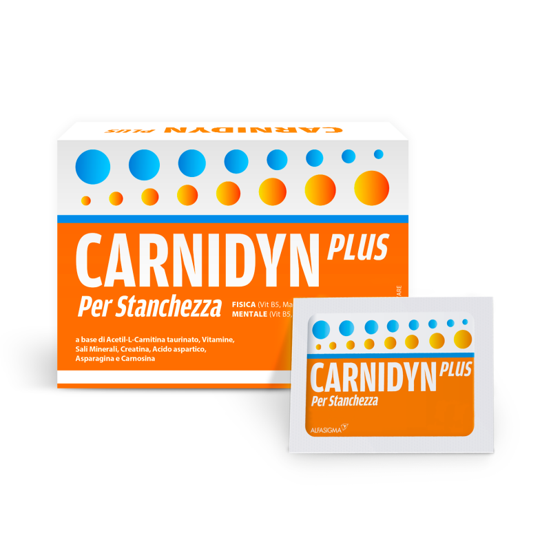 Carnidyn Plus Integratore per Stanchezza 20 bustine