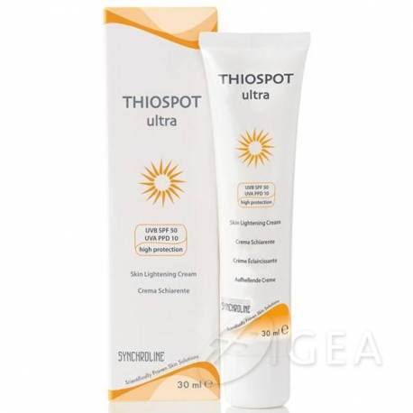 Synchroline Thiospot Ultra Crema Depigmentante Protezione Solare SPF 50+