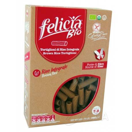 Felicia Bio Tortiglioni Pasta al riso integrale senza glutine 340 g