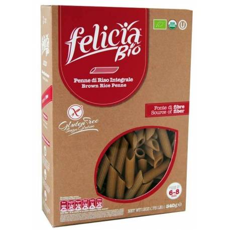 Felicia Bio Penne Pasta al Riso Integrale Senza Glutine