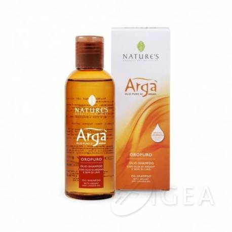 Nature's Argà Oropuro Olio shampoo per capelli sfibrati 200 ml
