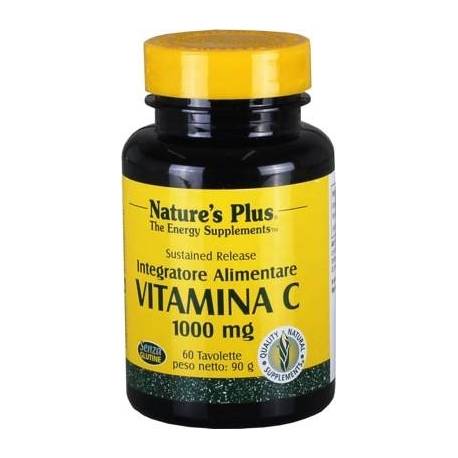 Nature's Plus Vitamina C mg 1000 a Lento Rilascio Integratore Vitaminico
