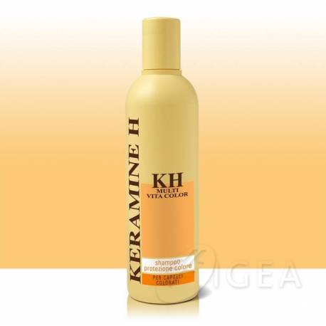 Keramine H Multi Vita Color Shampoo Ristrutturante Protezione Colore