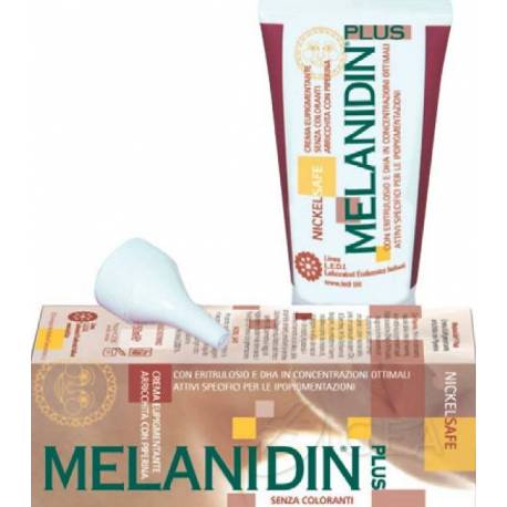 Gd Italia Melanidin Plus Crema eupigmentante per vitiligine e ipomelanosi 50 ml