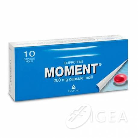 Moment 200 mg - 10 Capsule Molli