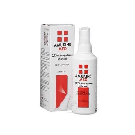 Amukine Med 0,05% Soluzione Dermatologica - 200 ml