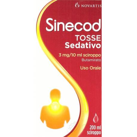Sinecod Tosse Sedativo  3 mg/10 g Sciroppo -  200 ml