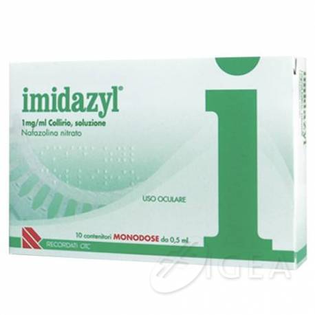 Imidazyl Collirio 10 Monodosil 0,5 ml 0,1%