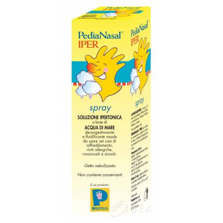 Pediatrica Pedianasal Iper Spray Nasale Ipertonico per Bambini