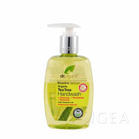 Dr Organic Tea Tree Handwash Detergente liquido per le mani 250 ml