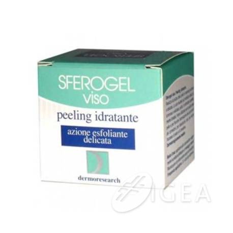 Dermoresearch Sferogel Crema idratante per il viso con azione peeling 50 ml