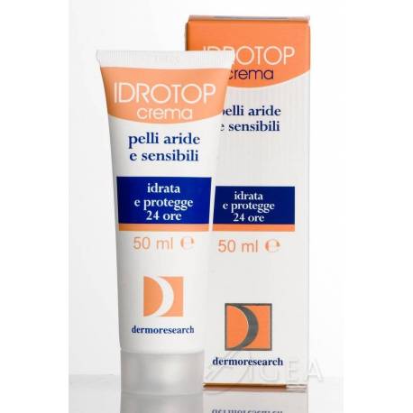 Dermoresearch Idrotop Crema Viso per Pelli Aride e Sensibili 50 ml