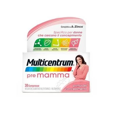 Multicentrum Pre Mamma Integratore per la Donna Prima del Concepimento