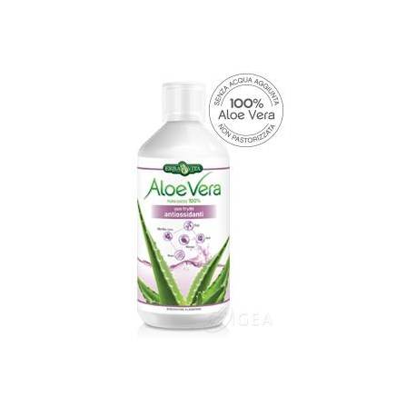 Erba Vita Aloe Vera Antiox Puro Succo con Antiossidanti