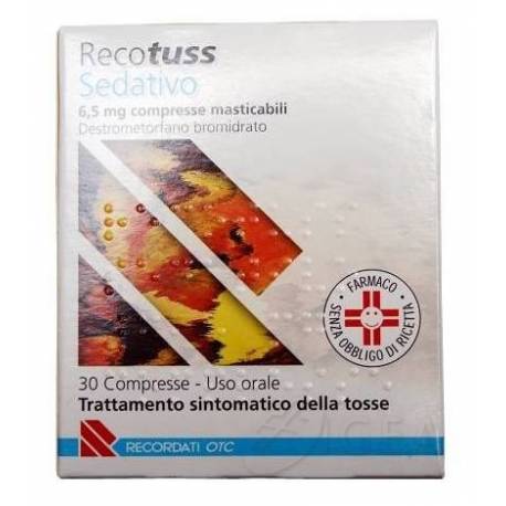 Recotuss Sedativo Compresse Masticabili 6.5 mg