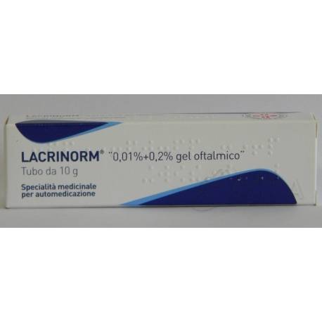 Lacrinorm 0.01% + 0.2% Gel Oftalmico