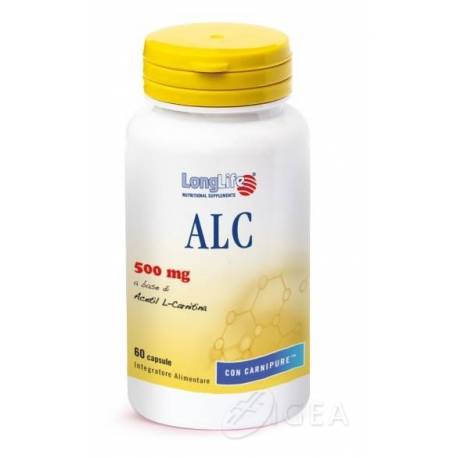 Longlife ALC 500 mg Integratore per il Sistema Nervoso 60 capsule