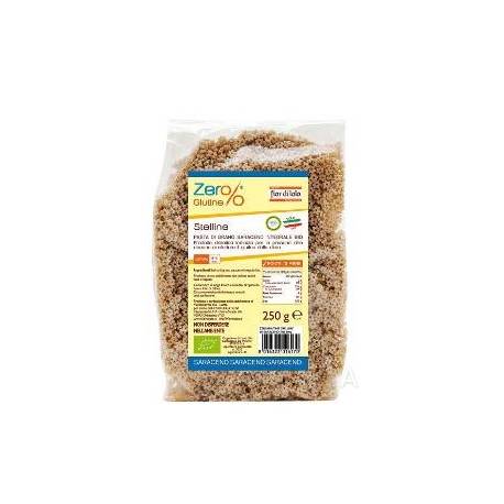 Fior di Loto Zero % Glutine Stelline di grano saraceno Bio e Senza Glutine 250 g