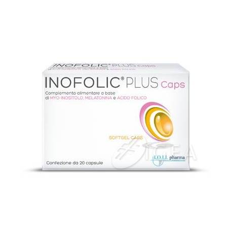 Inofolic Plus Caps Integratore Melatonina ed Acido Folico