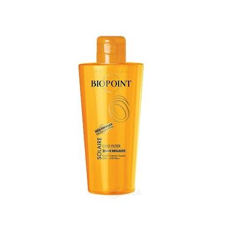 Biopoint Solaire Olio Filter Effetto Brillante per capelli protetti 100 ml