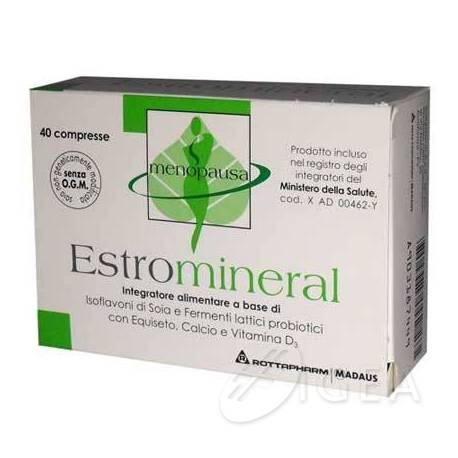Estromineral Integratore per la Menopausa 40 compresse