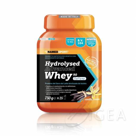 Named Sport Hydrolysed Advanced Whey Integratore di Proteine per Sportivi 750 g
