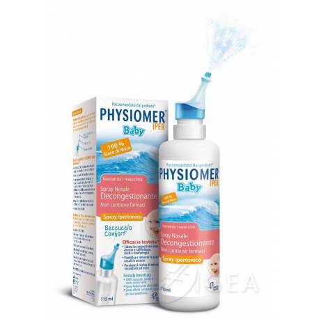 Physiomer Baby Iper Spray Nasale per Decongestionare 115 ml