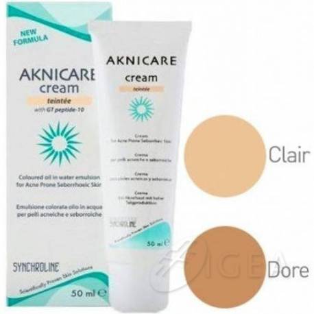 Synchroline Aknicare Cream Crema Colorata Anti-Acne