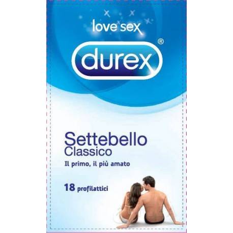 Durex Preservativi Settebello Classico 18 pezzi