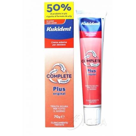 Kukident Plus Crema Adesiva per Protesi Dentali 47 g Amazon