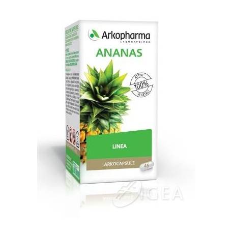 Arkopharma Arkocapsule Ananas Integratore Drenante 45 Capsule