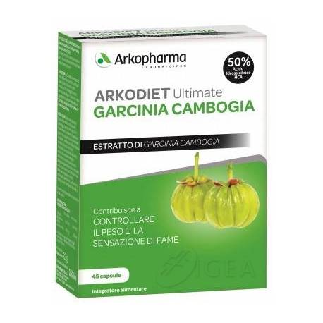 Arkopharma Ultimate Diet Garcinia Cambogia Integratore per Dimagrire 45 compresse