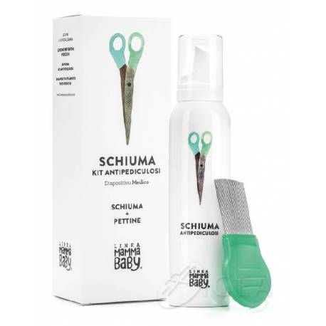 Linea MammaBaby Kit Antipediculosi Schiuma + Pettine