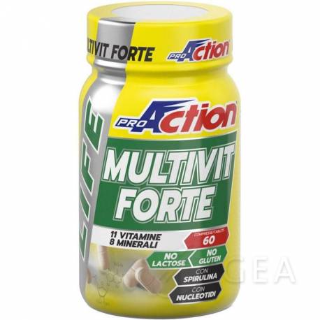 ProAction Multivit Forte Integratore mutivitaminico 60 compresse