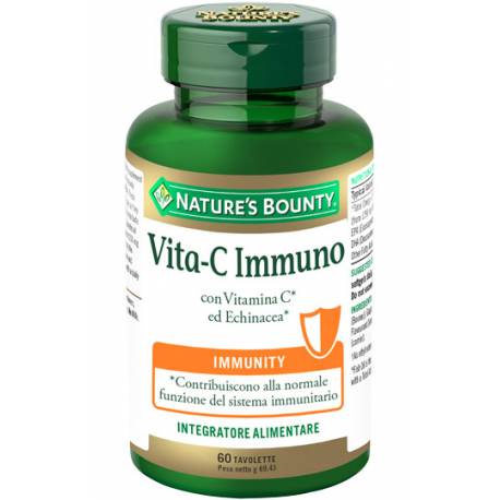 Nature's Bounty Vita-C Immuno Integratore per le Difese Immunitarie