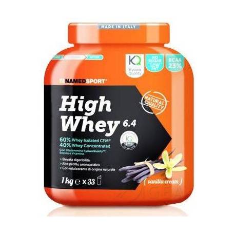 Named Sport High Whey Preparato a base di proteine del siero del latte gusto vaniglia 1 kg