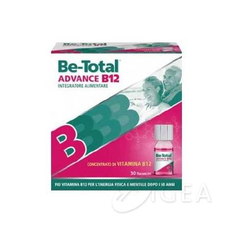 Be-Total Advance B12 Integratore per stanchezza fisica e mentale 30 flaconcini